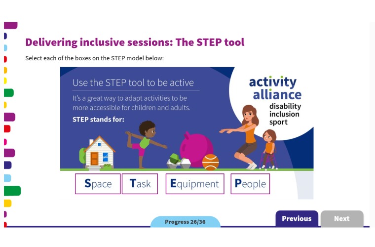 Inclusive Activity Programme online training | Programmes | Activity ...